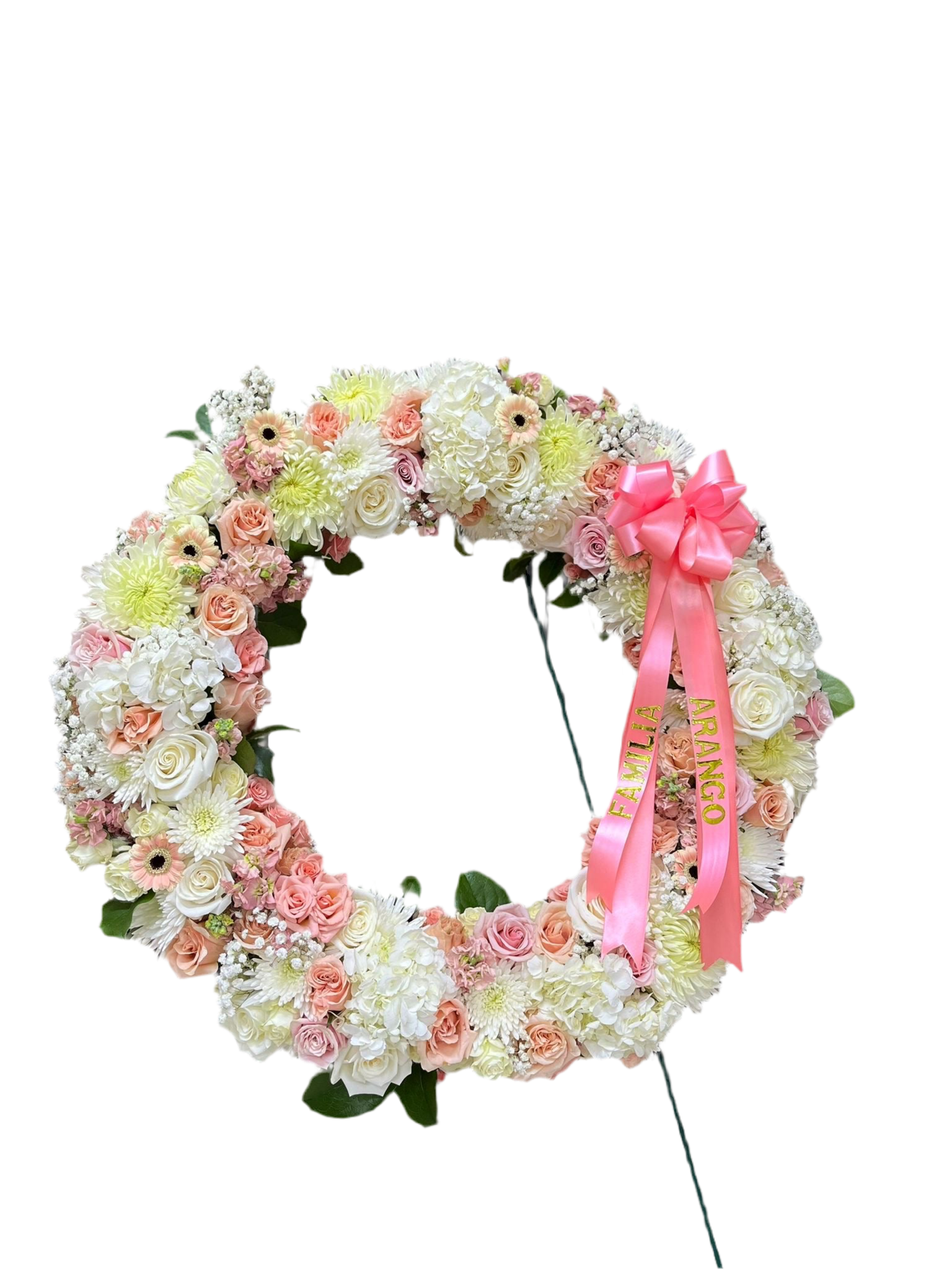 Tributo Floral Condolencias Miami - Arreglo Ella Doral