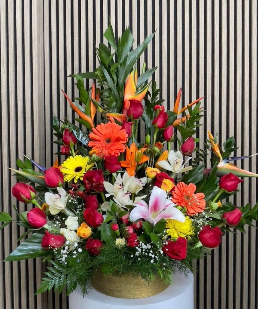 Abrazo Tropical: Flores exóticas que hablan por ti