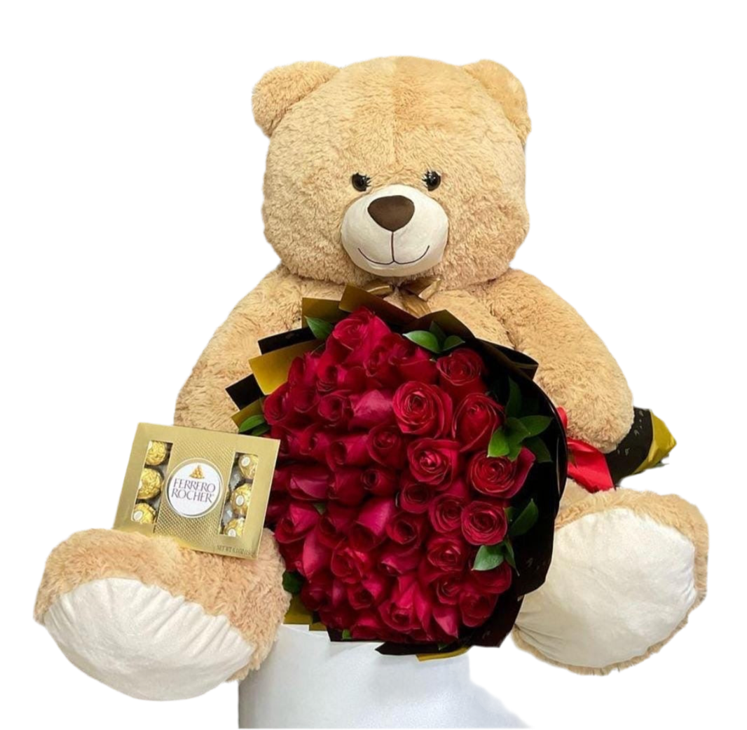Teddy Bear, Roses & Chocolate Gift Combo Beauty Miami, Fresh, Delivery, Pick up Bouquets Flowers Miami - Same Day Delivery Flowers Bouquets Flowers Doral Fl Teddy Bear, Roses & Chocolate Gift Combo Beauty Miami, Fresh, Delivery, Pick up Bouquets Flowers Miami - Same Day Delivery Flowers Bouquets Flowers Doral Fl