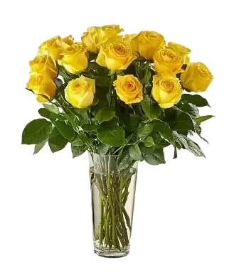 18 Long Stem Yellow Roses Bouquet In A Vase, Special Rose Bouquets And Arrangements, Rose Delivery. In our Long Stem Pink Rose Bouquet. Bouquets Flowers Miami, delivery