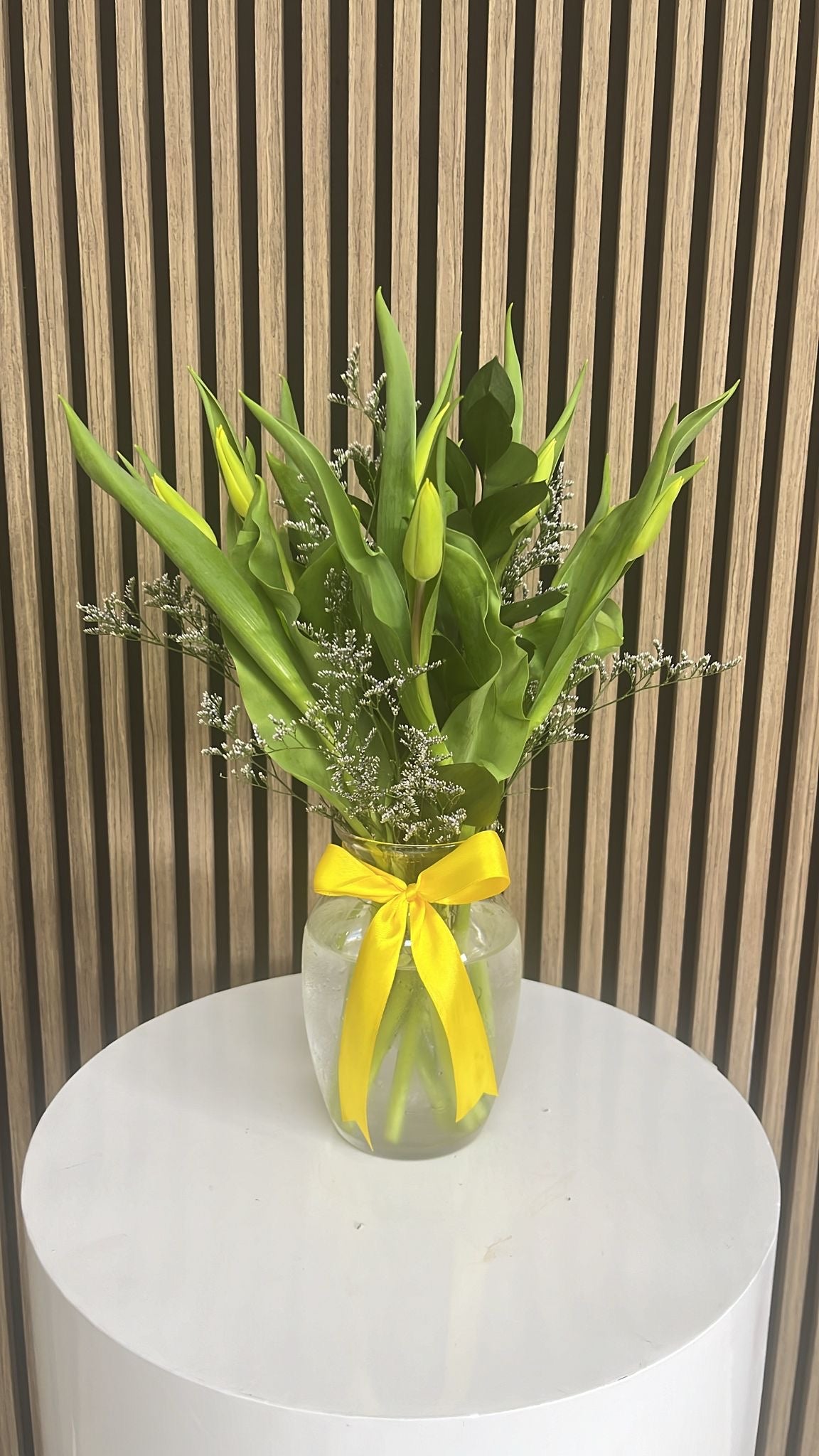 Tulipanes Jarrón Miami - 10 Flores Frescas Doral