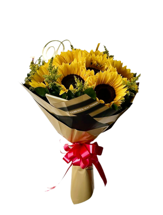 Girasoles Sol Miami - Bouquet Primavera Amarillo Doral