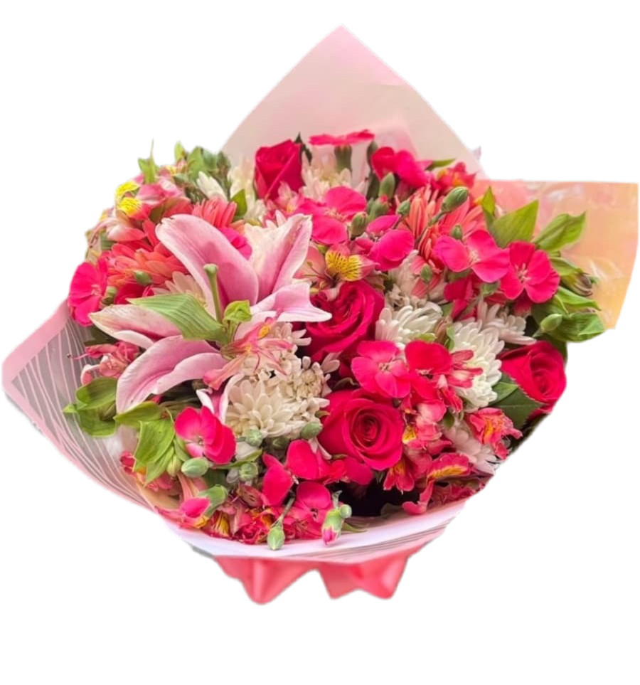 Ramo de Flores Mixto Miami - Bouquet Alegre Colorido Entrega Mismo Día Doral
