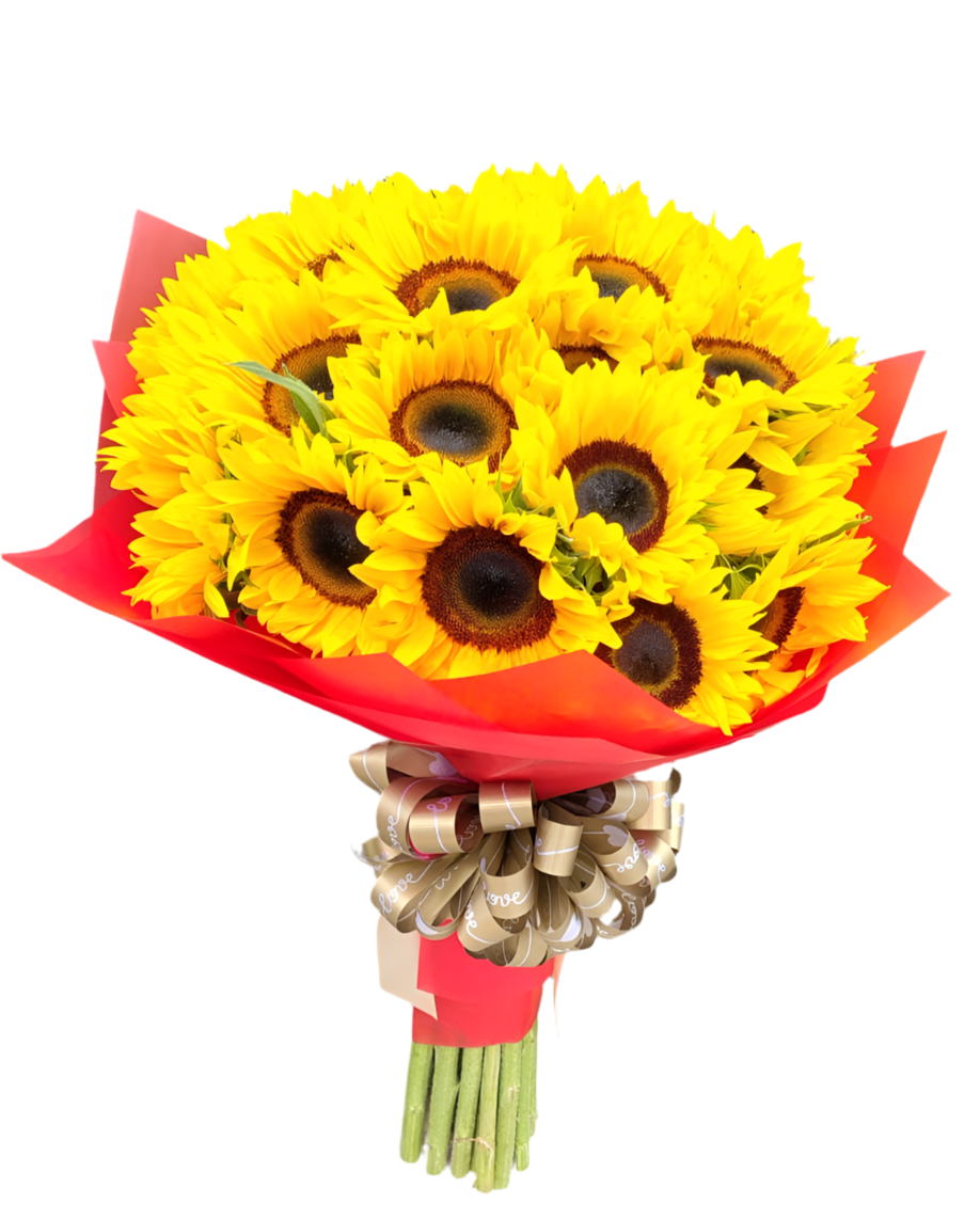 Ramo de girasoles