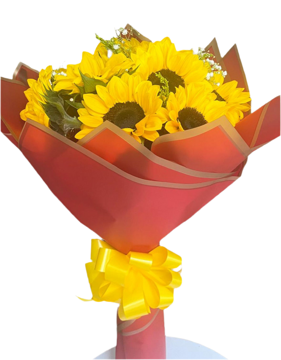 Girasoles Alegría Dorada Miami - Bouquet Sol Doral