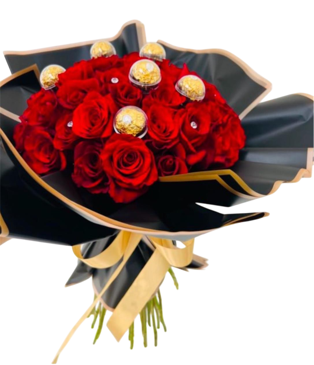 BouquetsFlowers.com combina el arte floral con la dulzura del chocolate. Entregas hoy en Doral y en Miami con programación.