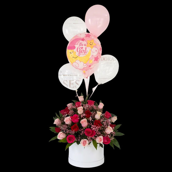 New Baby Floral Arrangement - Premium Flowers to Celebrate a New Baby