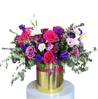 Rosas Mixtas Suenos Miami - Arreglo Colorido Vibrante