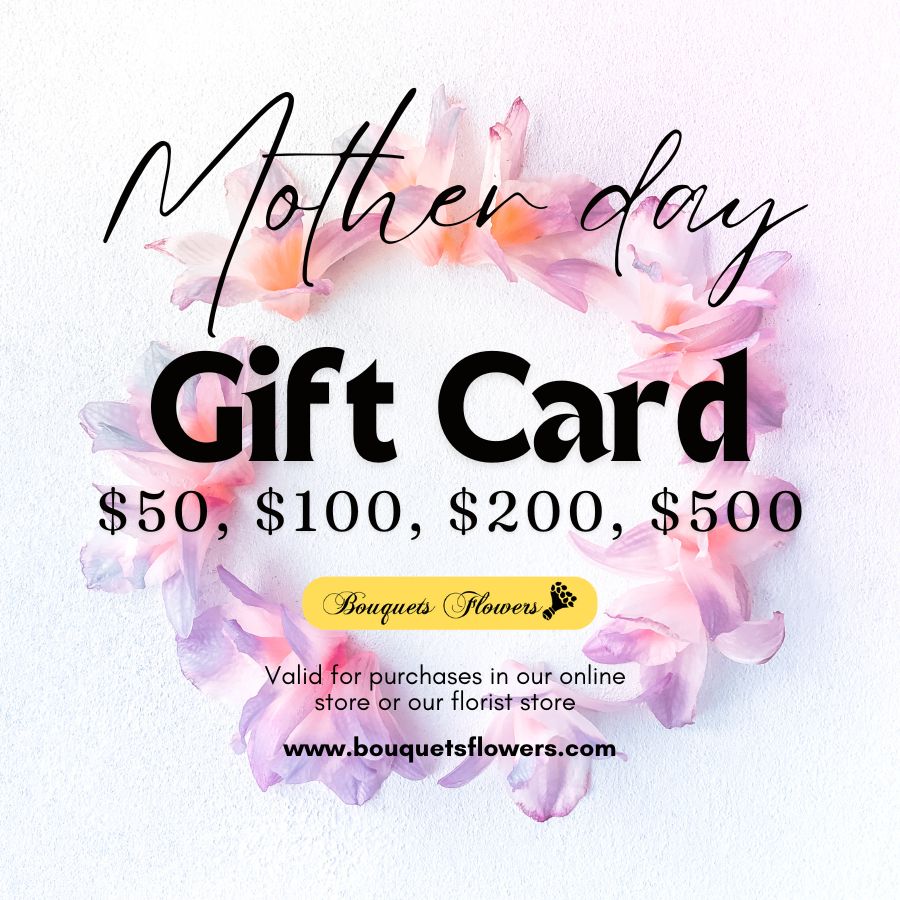 Tarjetas de regalo para celebrar el día de mamá, canjéalas por productos premium de nuestra lujosa tienda y regala la elección, nuestras tarjetas de regalo tienen valores de: $50,oo USD $100,oo USD $200,00 USD $500,00 USD