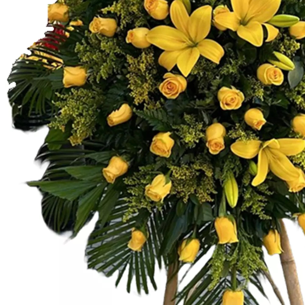 Serenity Funeral Wreath, Miami Home Delivery, Sympathy Flowers, Serenity Funeral Wreath, express your sincerest sympathy and condolences with this beautiful arrangement, is a perfect way to convey your heartfelt condolences, sympathy, and condolences, sympathy arrangements, sympathy flowers, Miami Home Delivery