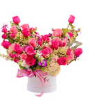 Rosas Alegria Tenerte Miami - Caja Lujo Gratitud Doral