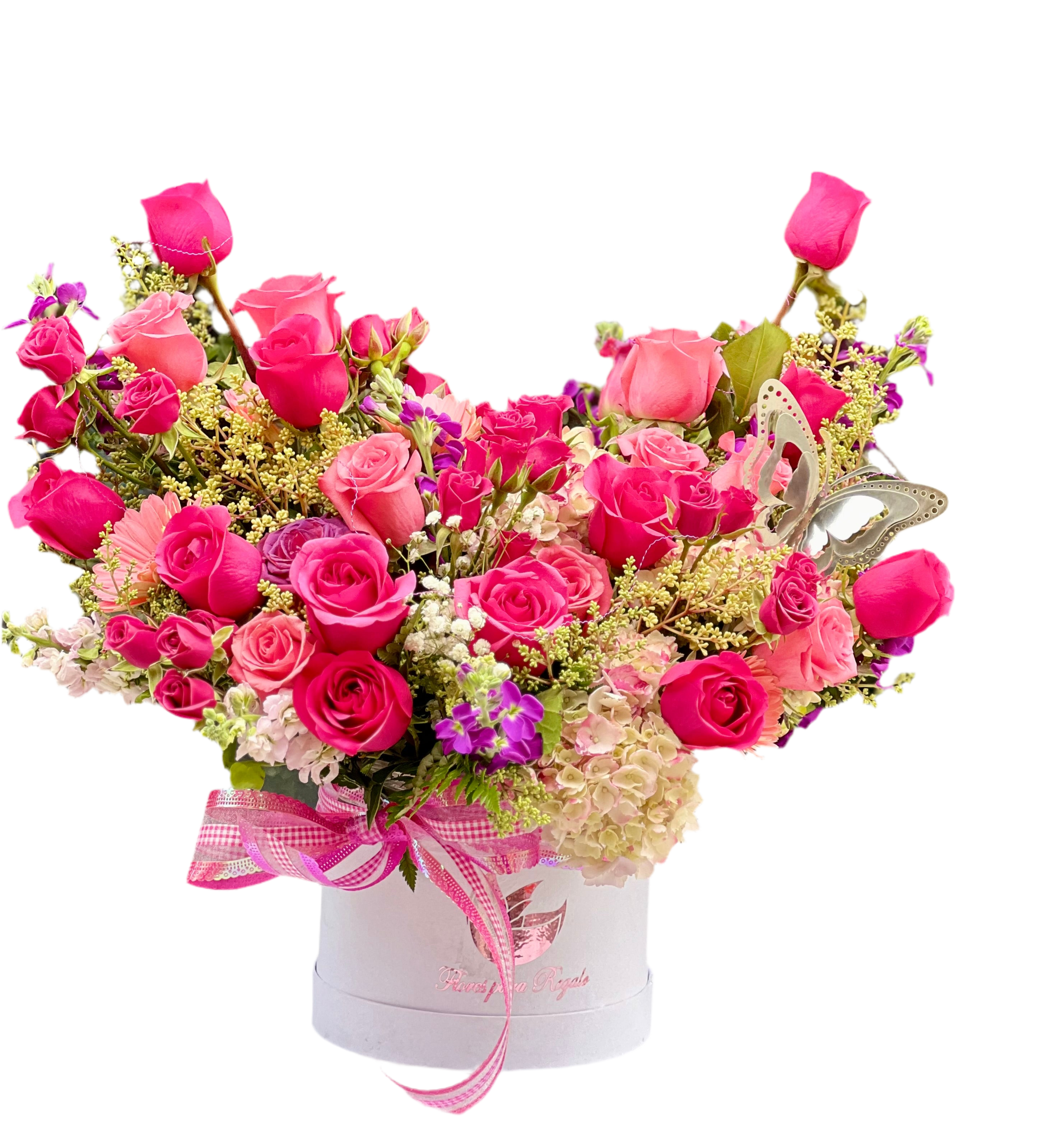 Rosas Alegria Tenerte Miami - Caja Lujo Gratitud Doral