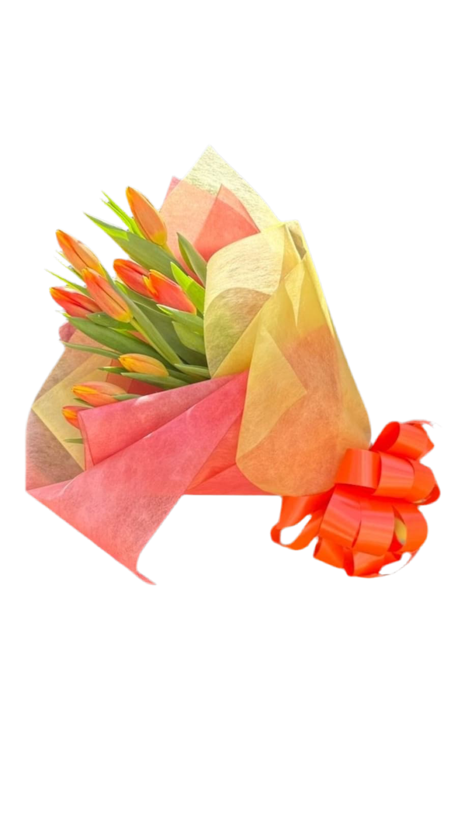 Tulipanes Naranjas Miami - Ramo de Tulipanes Vibrante Entrega Mismo Día Doral