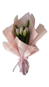 Arreglo de Tulipanes para Graduación - Ramo Elegante de Tulipanes Frescos Miami