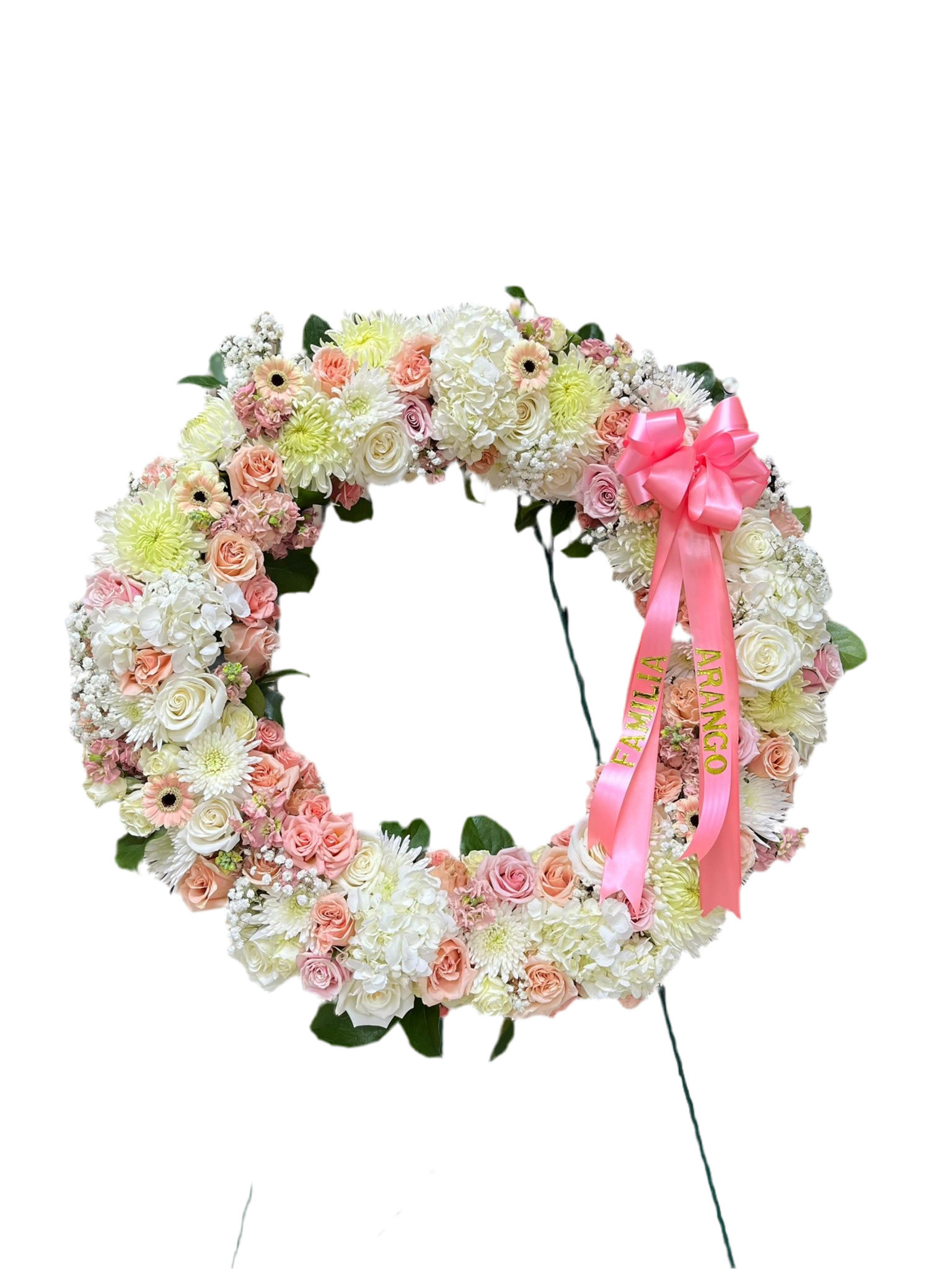 Tributo Floral Condolencias Miami - Arreglo Ella Doral