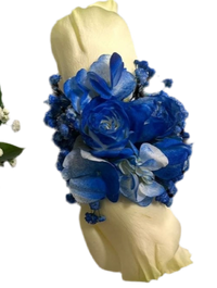 Boutonnière y Brazalette del Jardín del Éxito