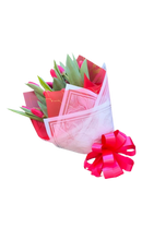 Tulipanes Rojos Miami - Ramo de Tulipanes Romántico Entrega Mismo Día Doral