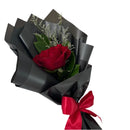 Rosa Solitaria Miami - Unidad Empaquetada Regalo