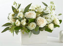 Gracia pura – Arreglo floral blanco