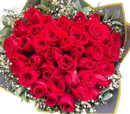 Corazón de Pasión – Ramo Floral Romántico con Envío en Doral Miami