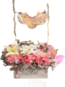 Flores para Bebé Recién Nacido Miami - Arreglo Floral Nacimiento Entrega Mismo Día Doral