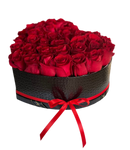 Rosas Rojas Corazon Miami - Amor Apasionado Caja Doral