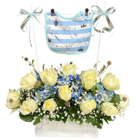 Flores para Bebé Recién Nacido Miami - Arreglo Floral Nacimiento Entrega Mismo Día Doral