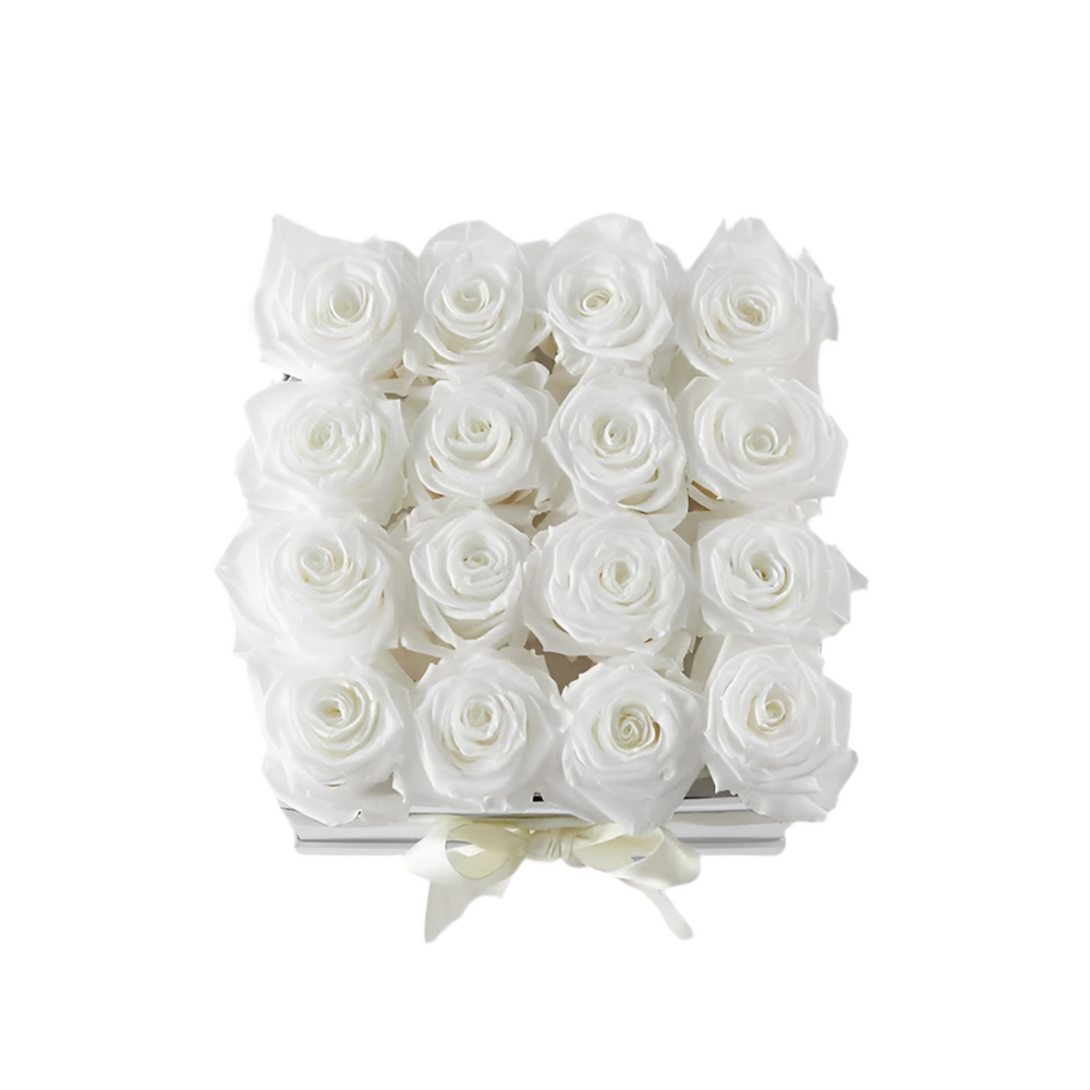 
                      
                        White Forever Roses
                      
                    