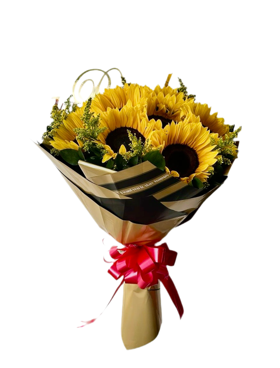 Girasoles Sol Miami - Bouquet Primavera Amarillo Doral