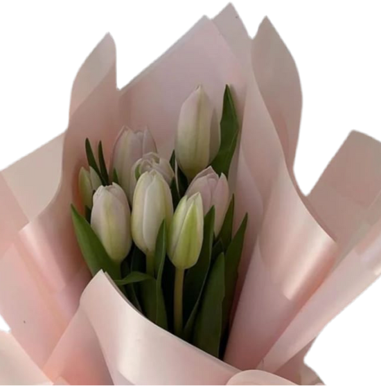 Arreglo de Tulipanes para Graduación - Ramo Elegante de Tulipanes Frescos Miami