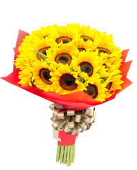 Girasoles Belleza Miami - Bouquet Radiante Doral