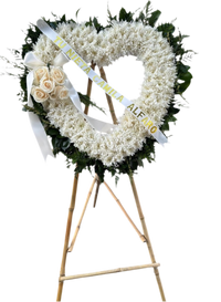 Corazon Condolencias Miami - Flores Simpatia Doral