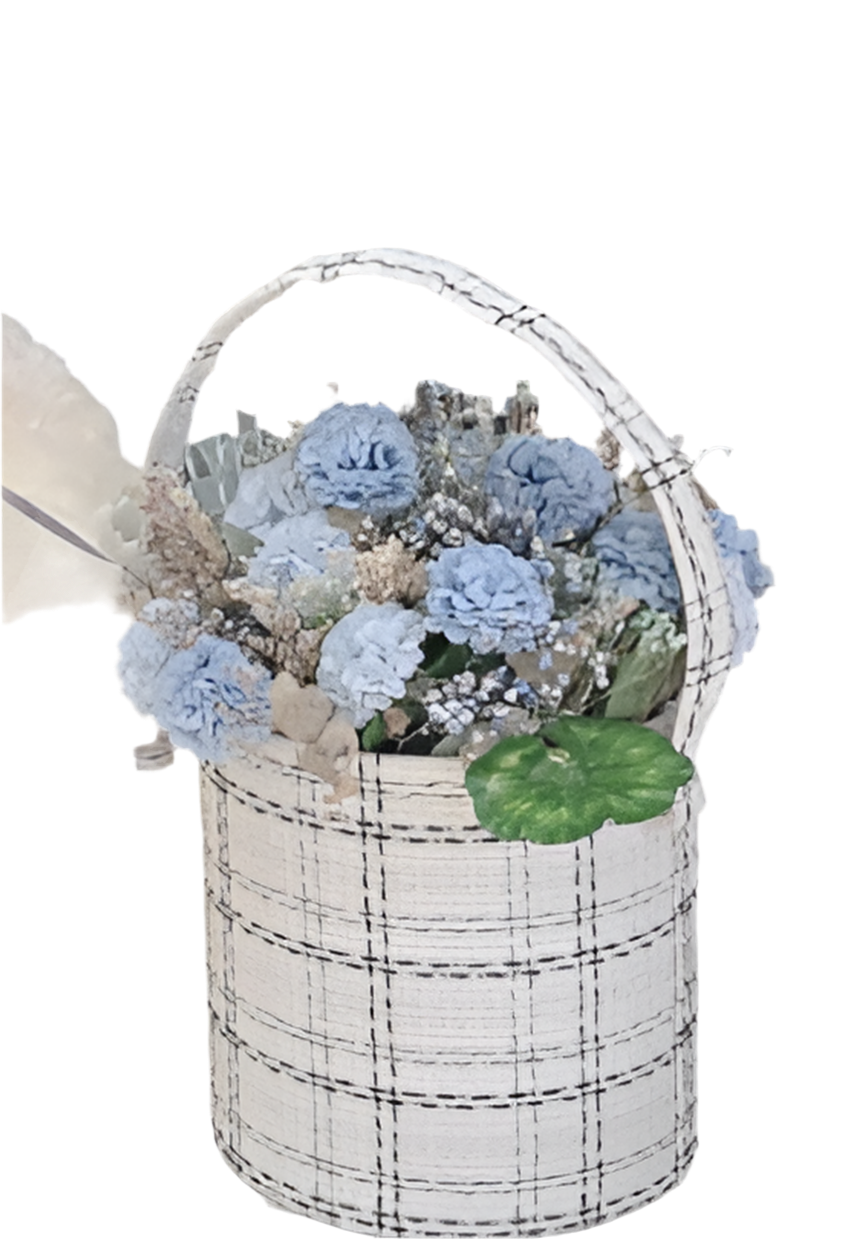 Surprise a little one with our beautiful flower basket, available at BouquetsFlowers.com