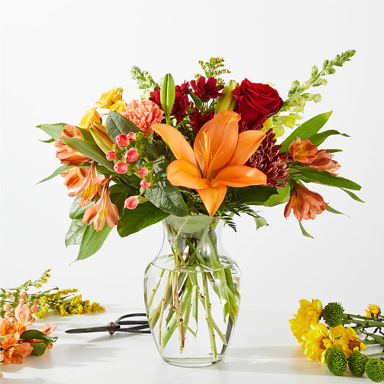 
                  
                    Autumn Joy, Special Flowers In Vase, Gift For Any Occasion. Standard
                  
                