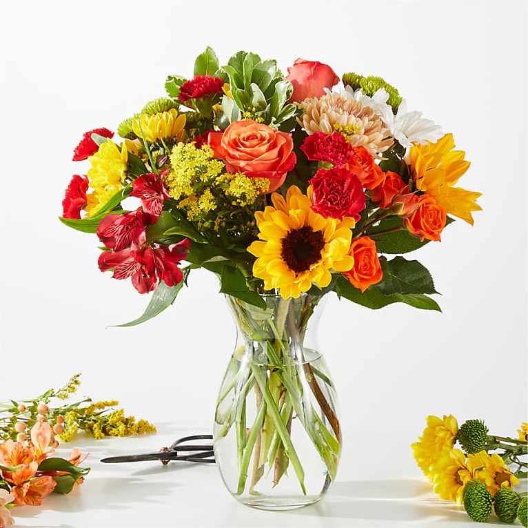 
                  
                    Autumn Joy, Special Flowers In Vase, Gift For Any Occasion. Medium
                  
                