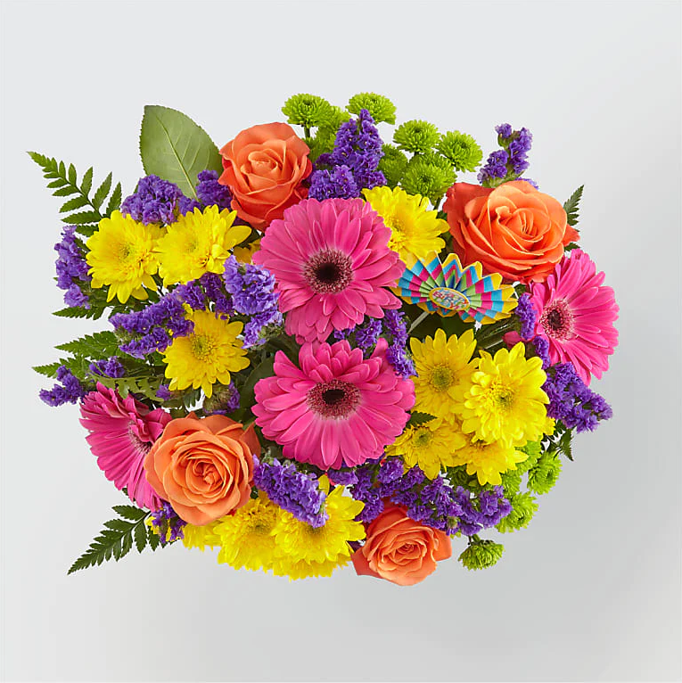 
                  
                    Bouquets Flowers Miami, Brights Birthday Bouquet, Special Flowers In Box, Flowers And Gift For Any Occasion. Medium
                  
                