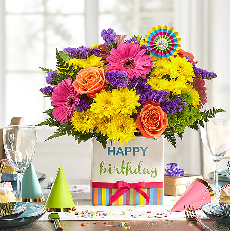 
                  
                    Bouquets Flowers Miami, Brights Birthday Bouquet, Special Flowers In Box, Flowers And Gift For Any Occasion.
                  
                