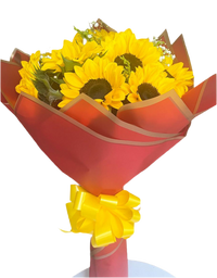 Girasoles Alegría Dorada Miami - Bouquet Sol Doral