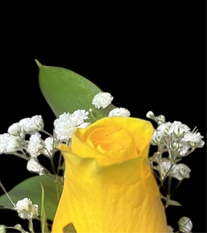Boutonnière floral para caballero