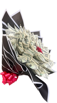 Ramo de Dinero con Rosa Miami - Regalo Original Entrega Mismo Día Doral Florida