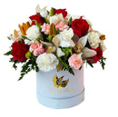 Caja de Flores Blancas para Mujer Miami - Arreglo Floral Elegante Entrega Mismo Día Doral