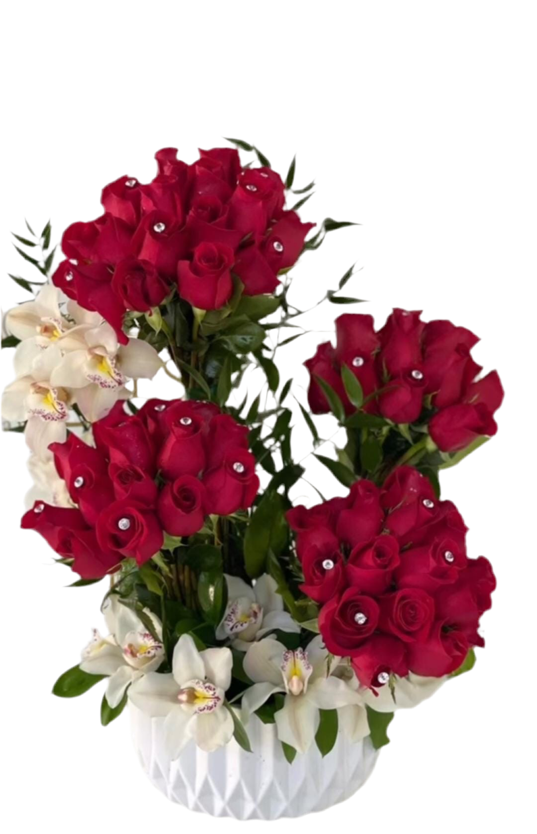 Rosas Verdadero Amor Miami - Arreglo Romantico Elegante
