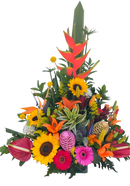 Flores Celebracion Miami - Arreglo Tropical Mixto Doral