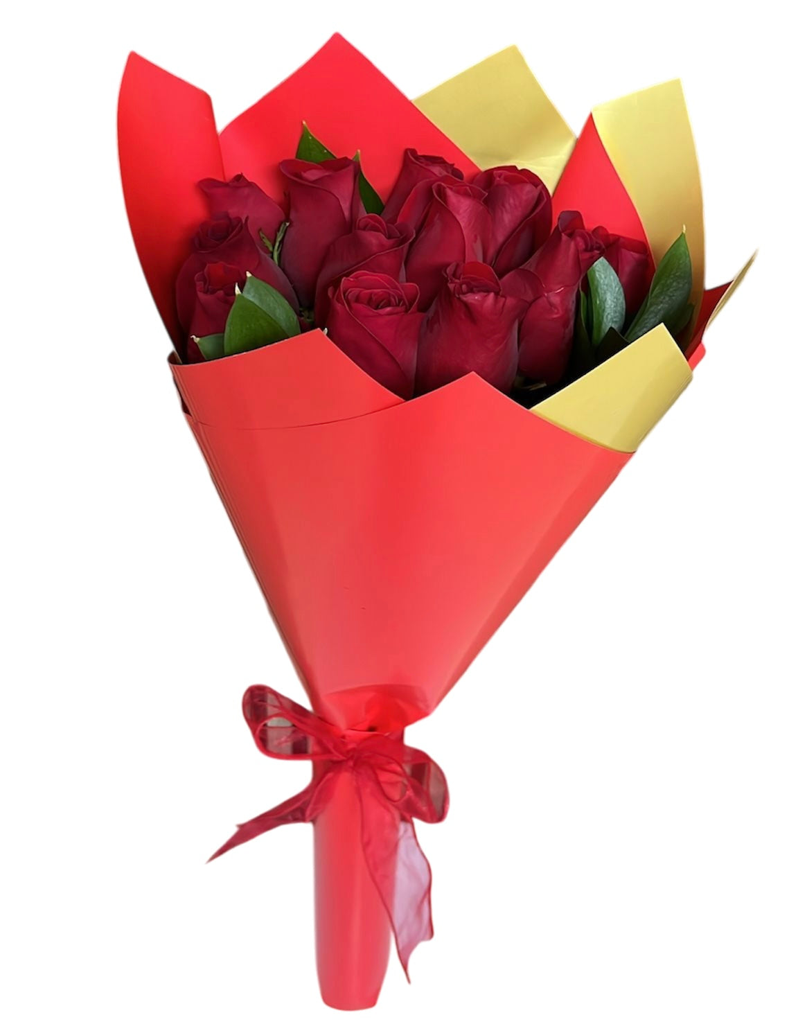 En BouquetsFlowers.com ofrecemos arreglos majestuosos de 12 rosas, listos para entregar hoy en Doral y en Miami según disponibilidad.