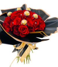 BouquetsFlowers.com combina el arte floral con la dulzura del chocolate. Entregas hoy en Doral y en Miami con programación.