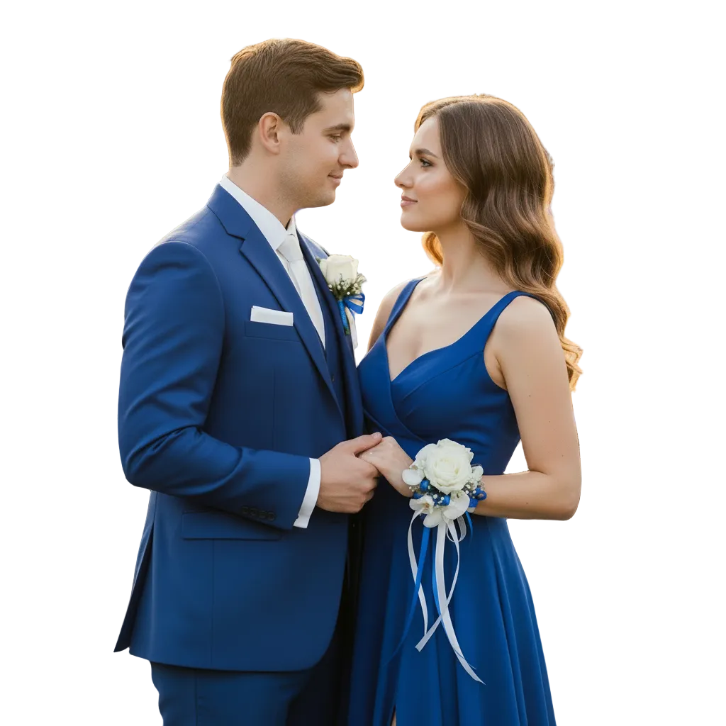 corsage and boutonniere 