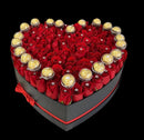 A refined study in form, color, and presence.

Crimson Heart – 100 Rose Composition is an exploration of balance and intensity, where approximately one hundred roses are arranged into a precise heart-shaped structure.

Each bloom contributes to a unified surface of depth and tone, creating a composition that feels both sculptural and intimate.

Encased in a luxury presentation box, the piece reflects a quiet, deliberate aesthetic developed within our Midtown Miami studio.

Designed for moments that carry me
