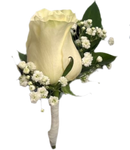 Boutonnière y Brazalette del Jardín del Éxito