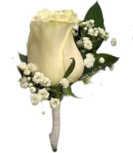 Boutonnière y Brazalette del Jardín del Éxito