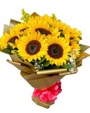 Girasoles Belleza Miami - Bouquet Radiante Doral
